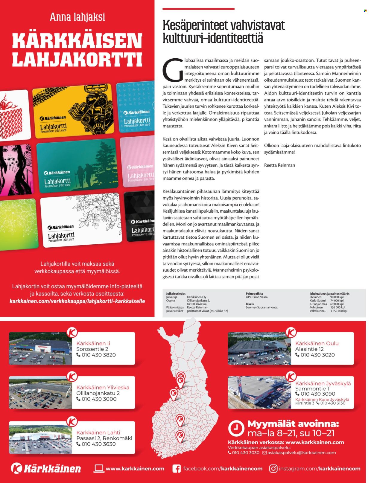 Kärkkäinen tarjoukset - 26.06.2024 - 09.07.2024. Sivu 2
