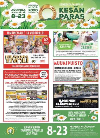 Tuuri tarjoukset  - 26.06.2024 - 02.07.2024.