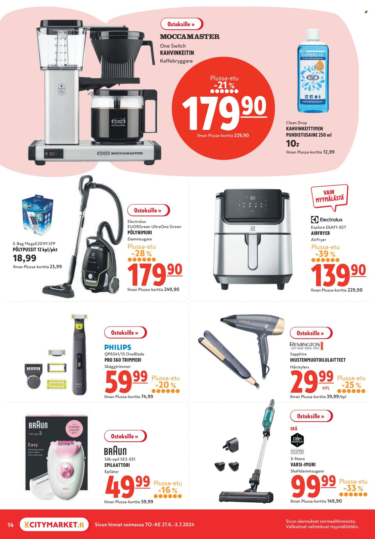 K-citymarket tarjoukset - 27.06.2024 - 03.07.2024. Sivu 14