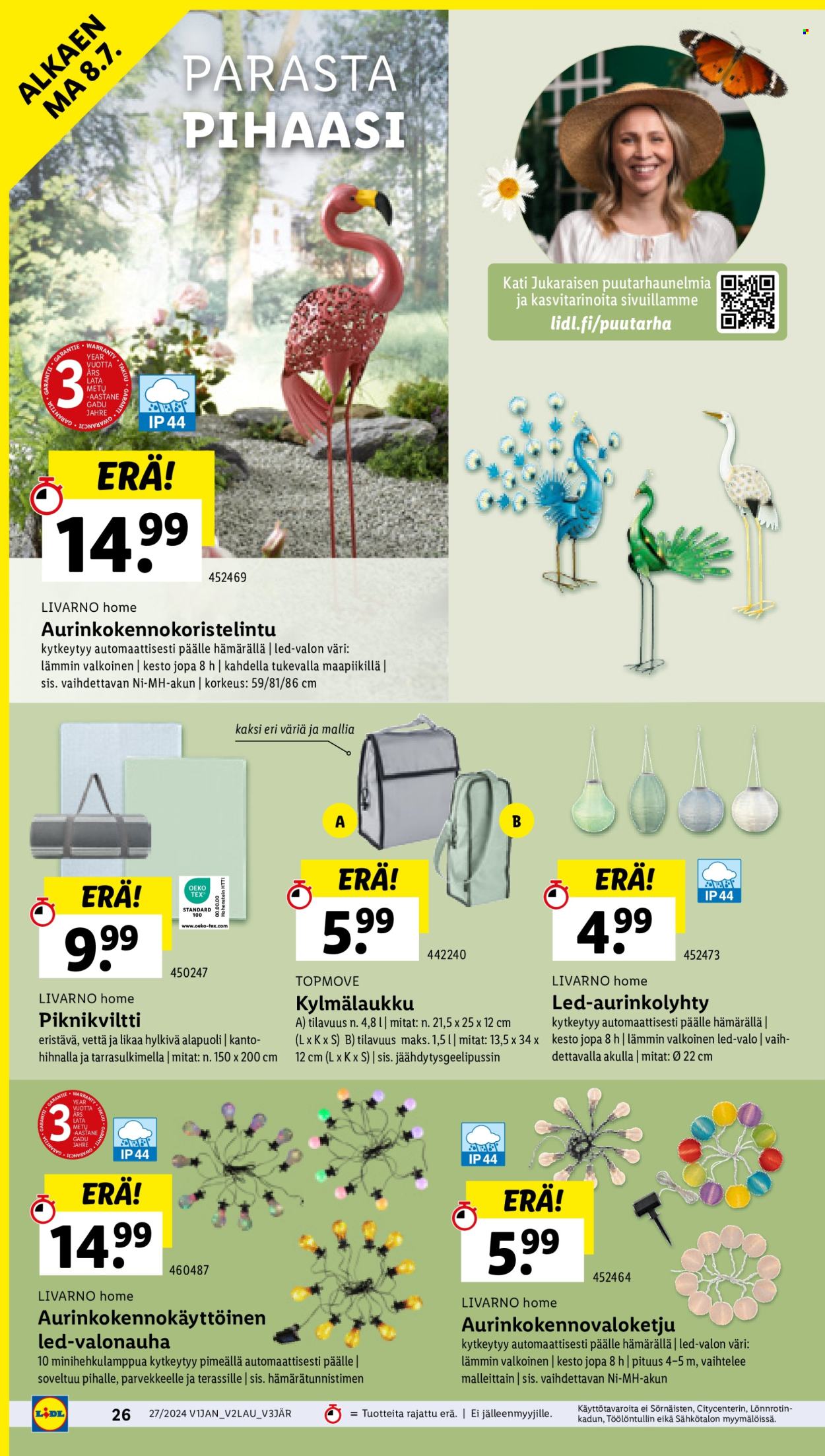 Lidl tarjoukset - 04.07.2024 - 10.07.2024. Sivu 30