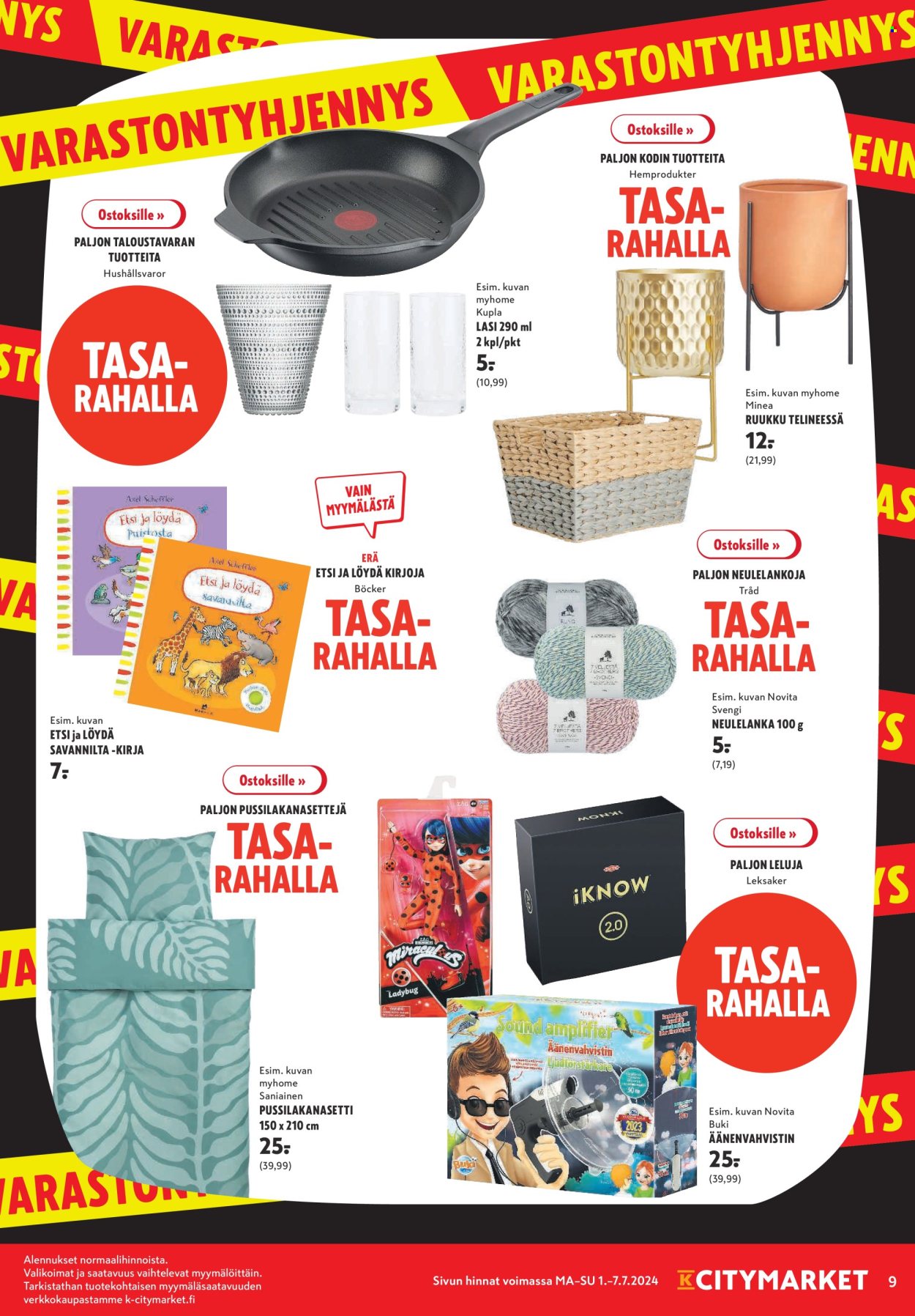 K-citymarket tarjoukset - 01.07.2024 - 07.07.2024. Sivu 9
