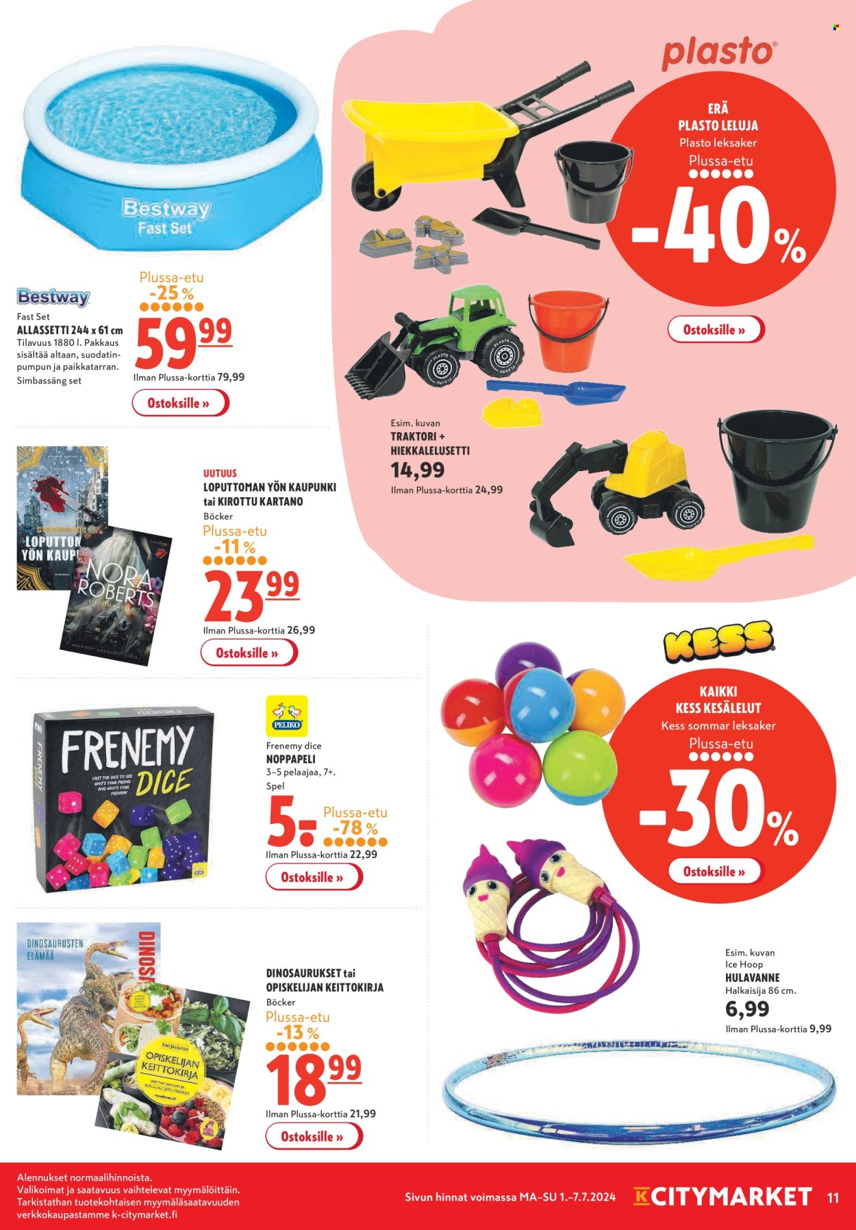 K-citymarket tarjoukset - 01.07.2024 - 07.07.2024. Sivu 11