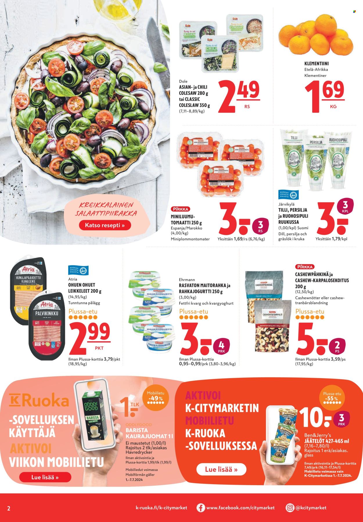 K-citymarket tarjoukset - 04.07.2024 - 10.07.2024. Sivu 2