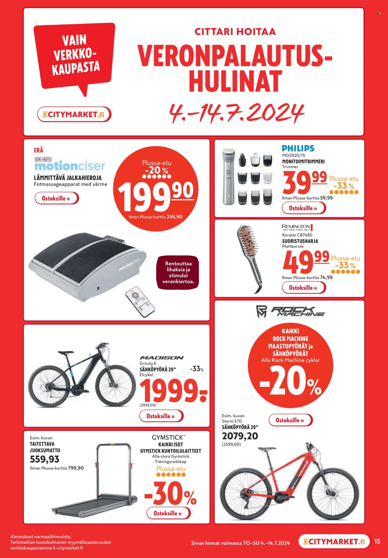 K-citymarket tarjoukset - 04.07.2024 - 10.07.2024. Sivu 15
