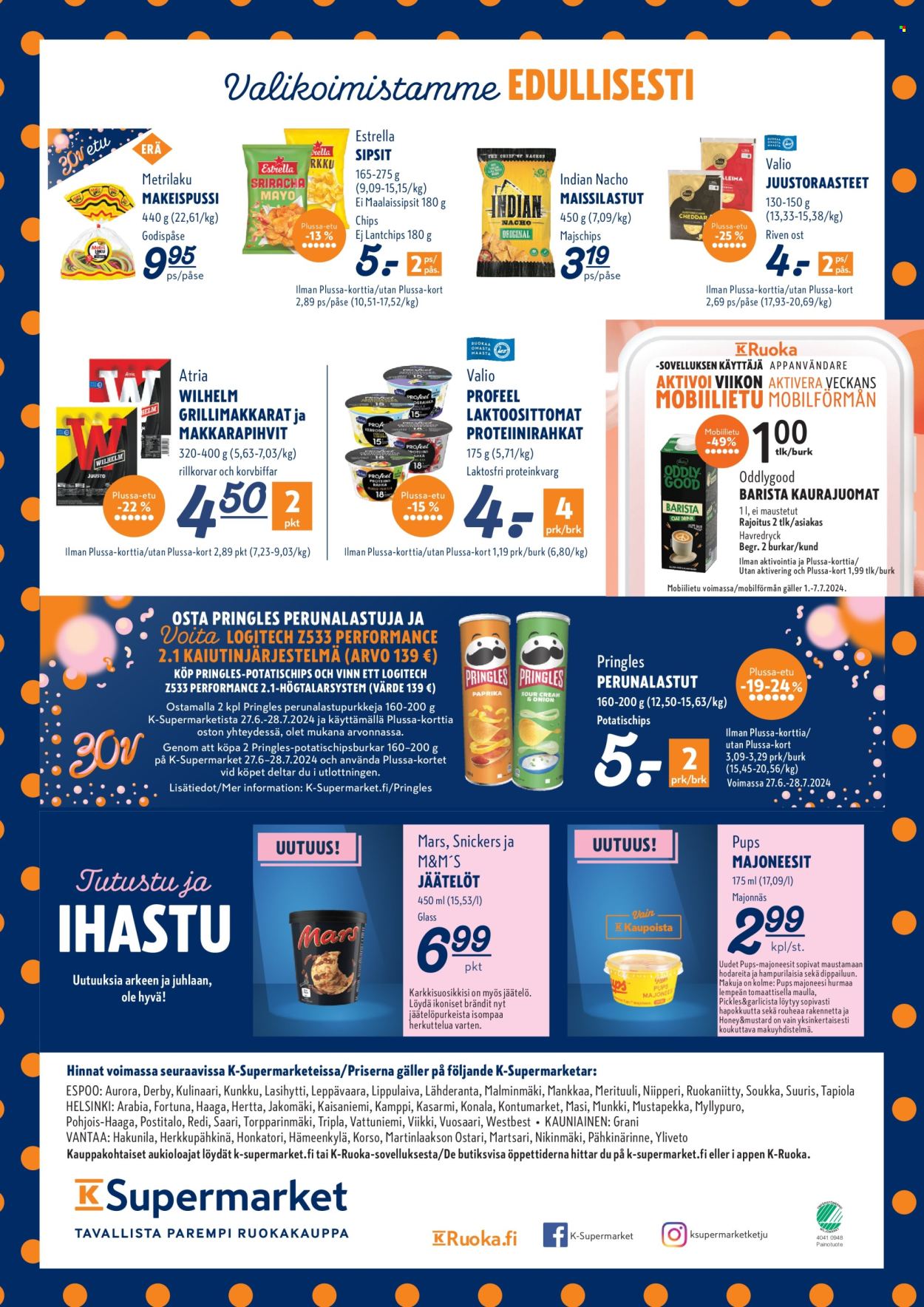 K-Supermarket tarjoukset - 04.07.2024 - 07.07.2024. Sivu 4