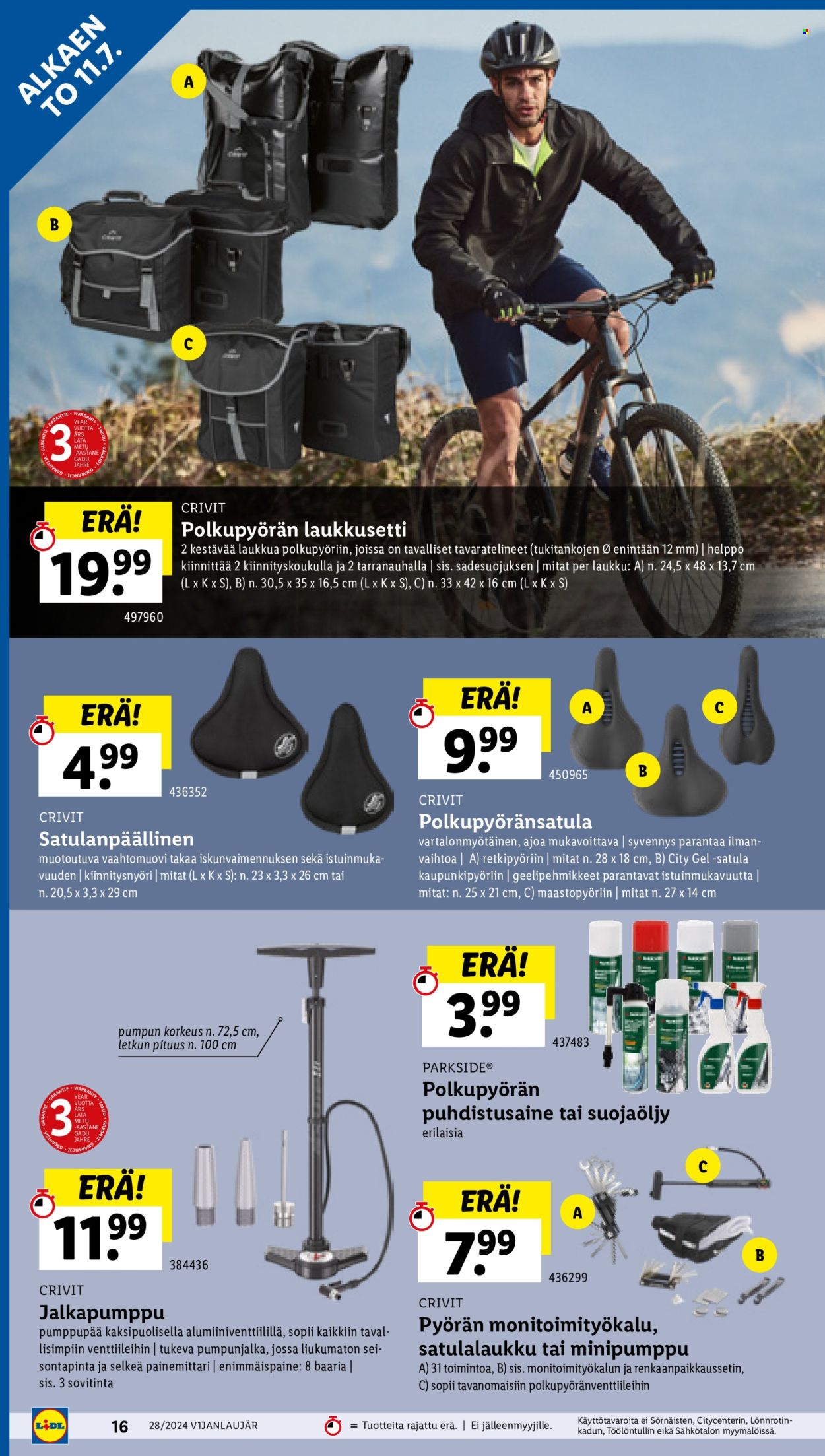 Lidl tarjoukset - 11.07.2024 - 17.07.2024. Sivu 19
