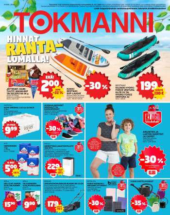 Tokmanni tarjoukset  - 08.07.2024 - 14.07.2024.