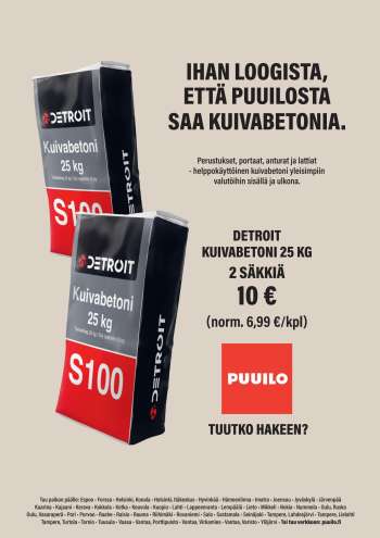 Puuilo tarjoukset .