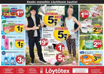 Löytötex tarjoukset  - 10.07.2024 - 16.07.2024.