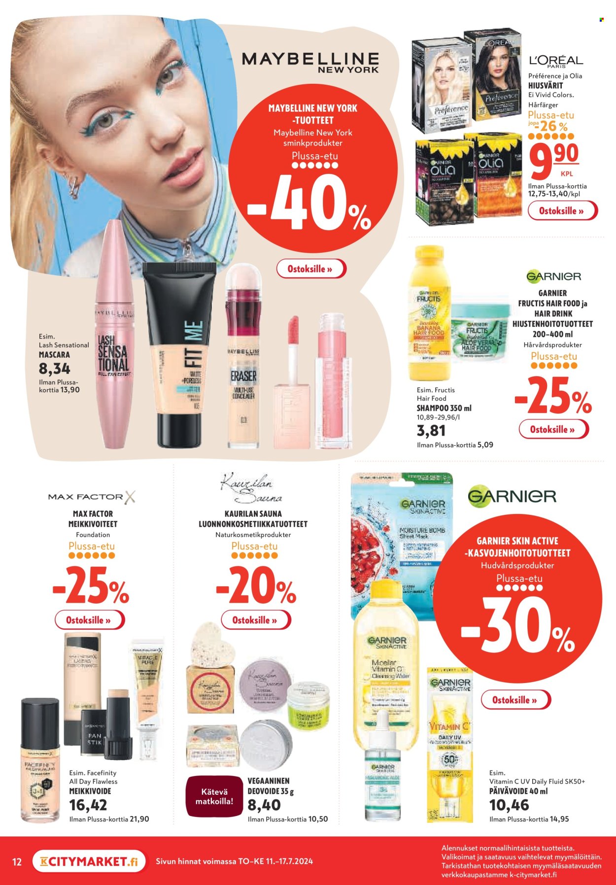 K-citymarket tarjoukset - 11.07.2024 - 17.07.2024. Sivu 12