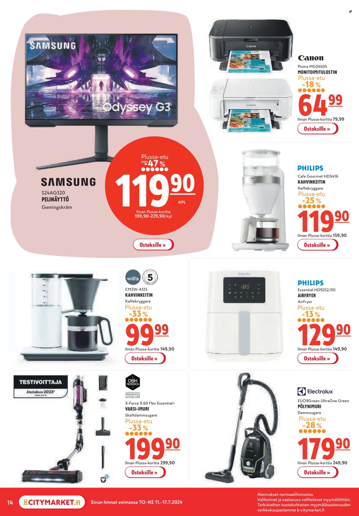 K-citymarket tarjoukset - 11.07.2024 - 17.07.2024. Sivu 14
