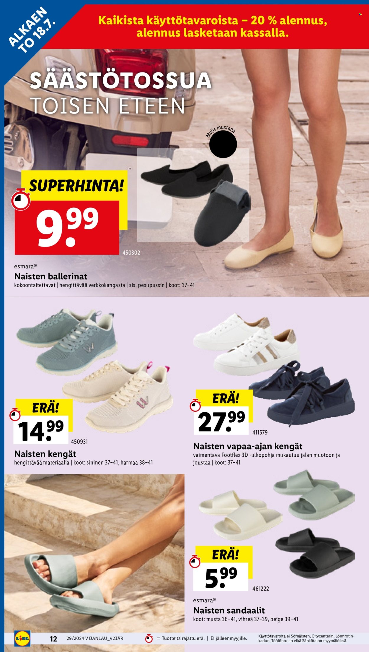 Lidl tarjoukset - 18.07.2024 - 24.07.2024. Sivu 16