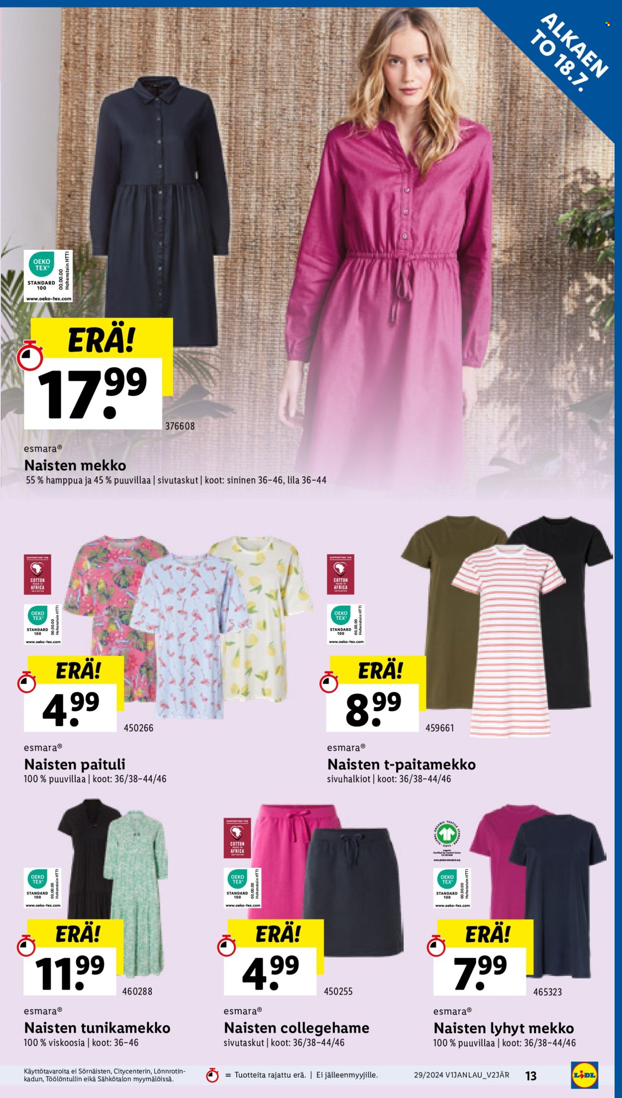 Lidl tarjoukset - 18.07.2024 - 24.07.2024. Sivu 17