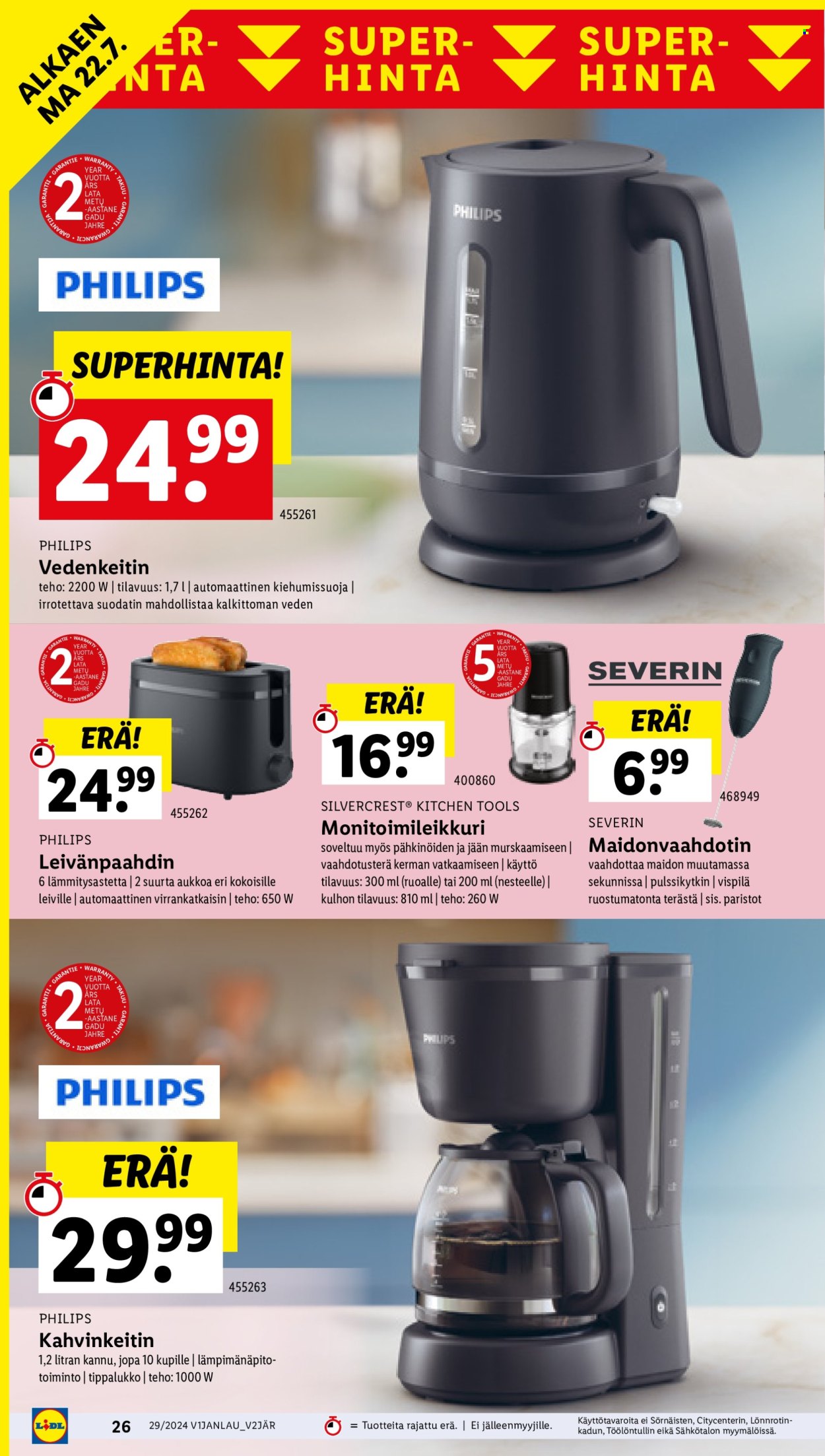 Lidl tarjoukset - 18.07.2024 - 24.07.2024. Sivu 32