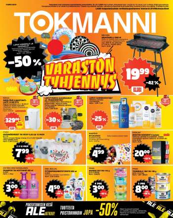 Tokmanni tarjoukset  - 15.07.2024 - 21.07.2024.