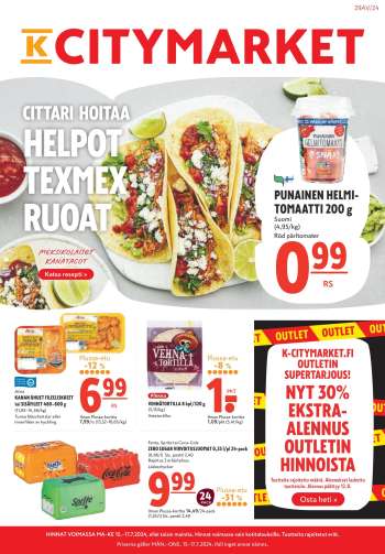 K-citymarket tarjoukset  - 15.07.2024 - 21.07.2024.