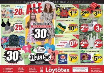 Löytötex tarjoukset  - 17.07.2024 - 23.07.2024.