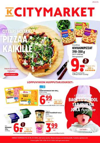 K-citymarket tarjoukset  - 18.07.2024 - 21.07.2024.