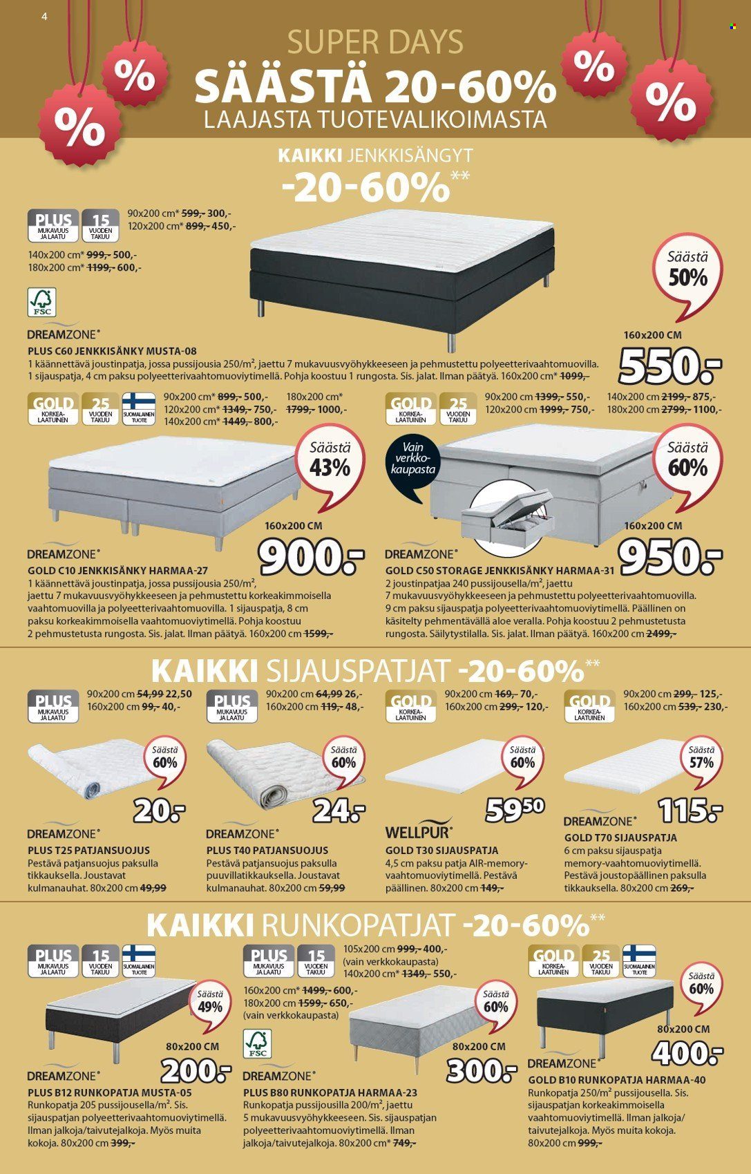 JYSK tarjoukset - 17.07.2024 - 21.07.2024. Sivu 5