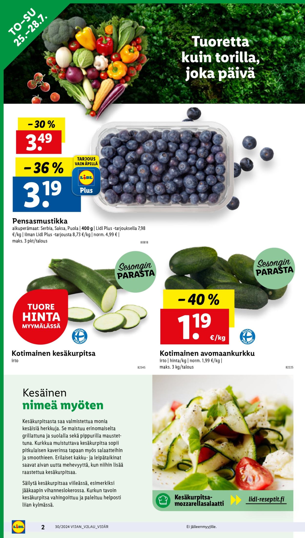 Lidl tarjoukset - 25.07.2024 - 31.07.2024. Sivu 2