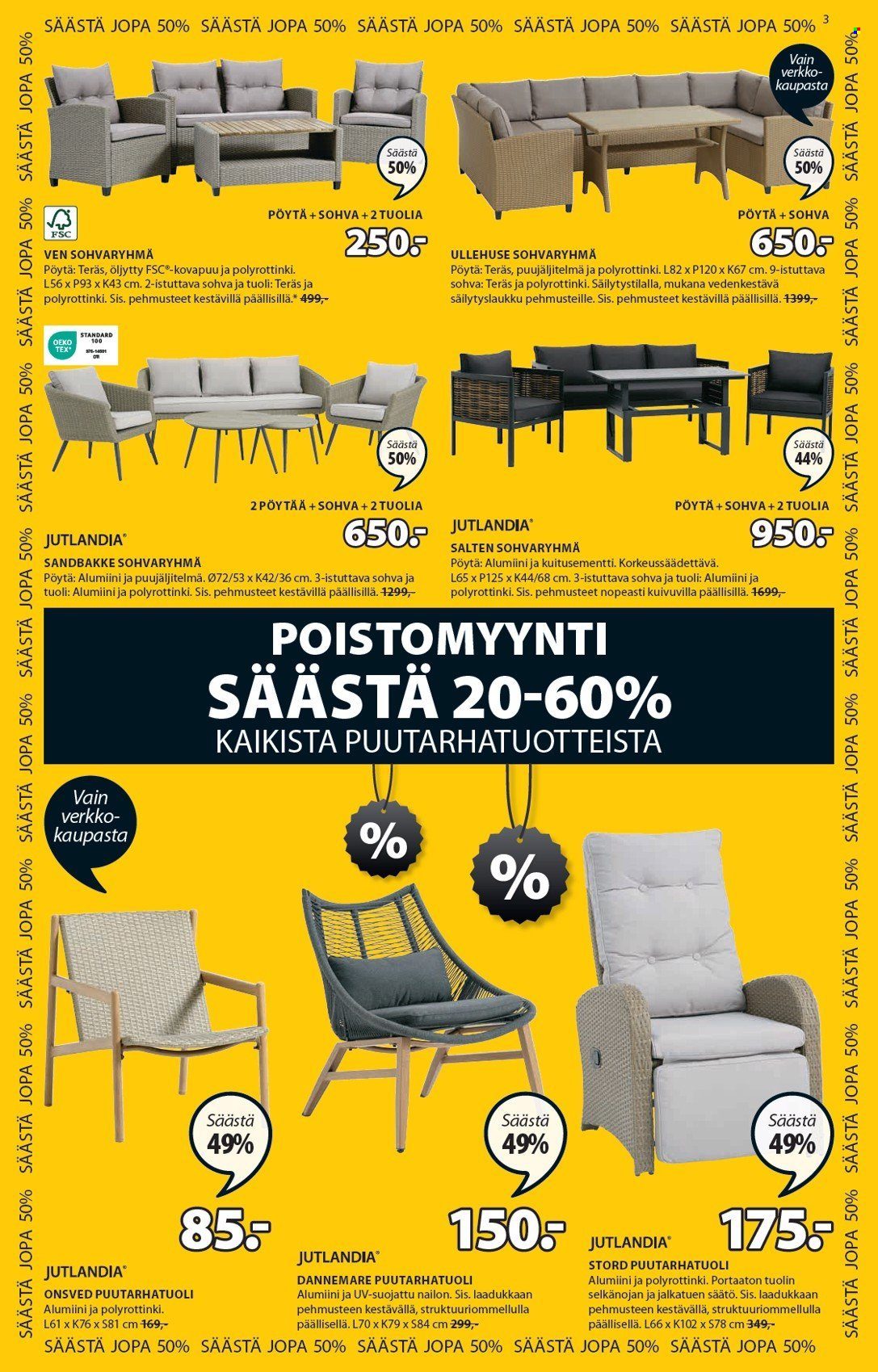 JYSK tarjoukset - 22.07.2024 - 20.08.2024. Sivu 4