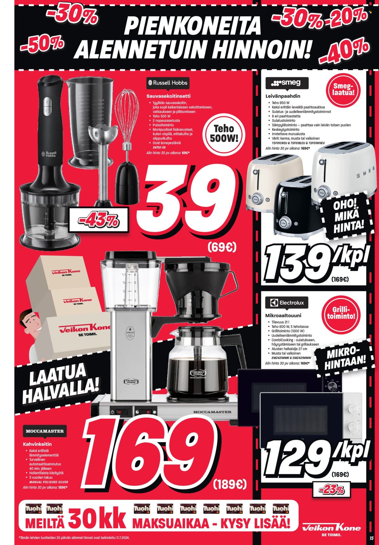 Veikon Kone tarjoukset - 22.07.2024 - 28.07.2024. Sivu 15