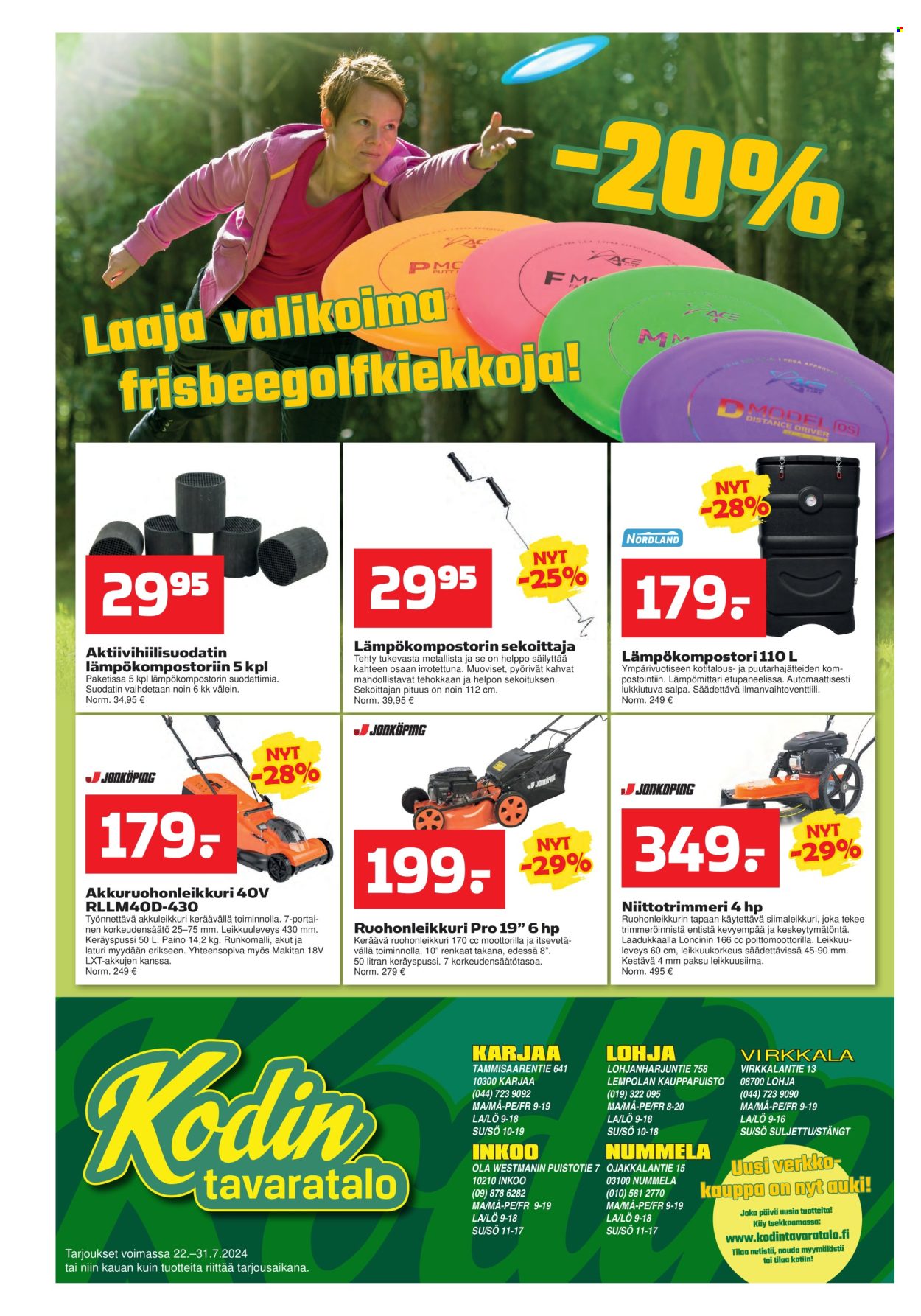 Kodintavaratalo tarjoukset - 22.07.2024 - 31.07.2024. Sivu 8