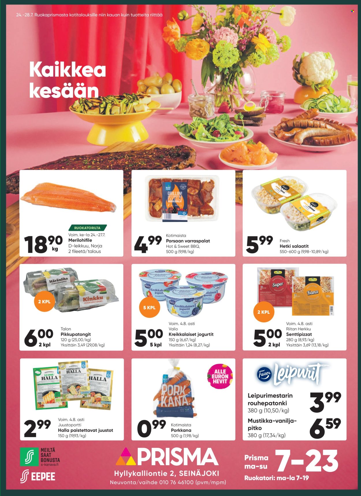 Prisma tarjoukset - 24.07.2024 - 28.07.2024. Sivu 1