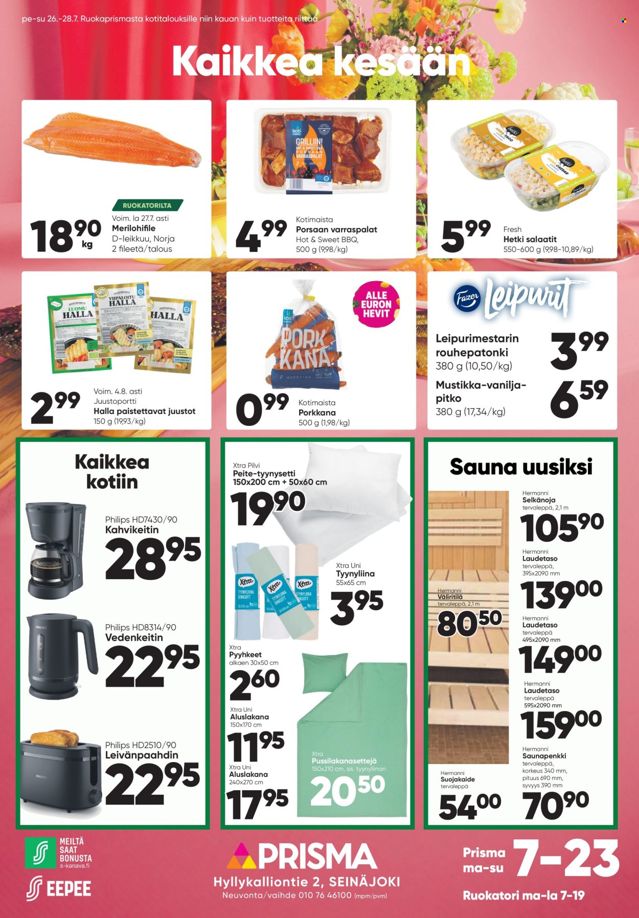 Prisma tarjoukset - 26.07.2024 - 28.07.2024. Sivu 1