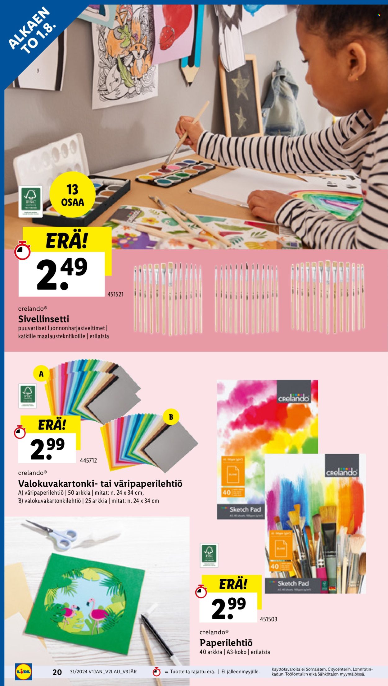 Lidl tarjoukset - 01.08.2024 - 07.08.2024. Sivu 22