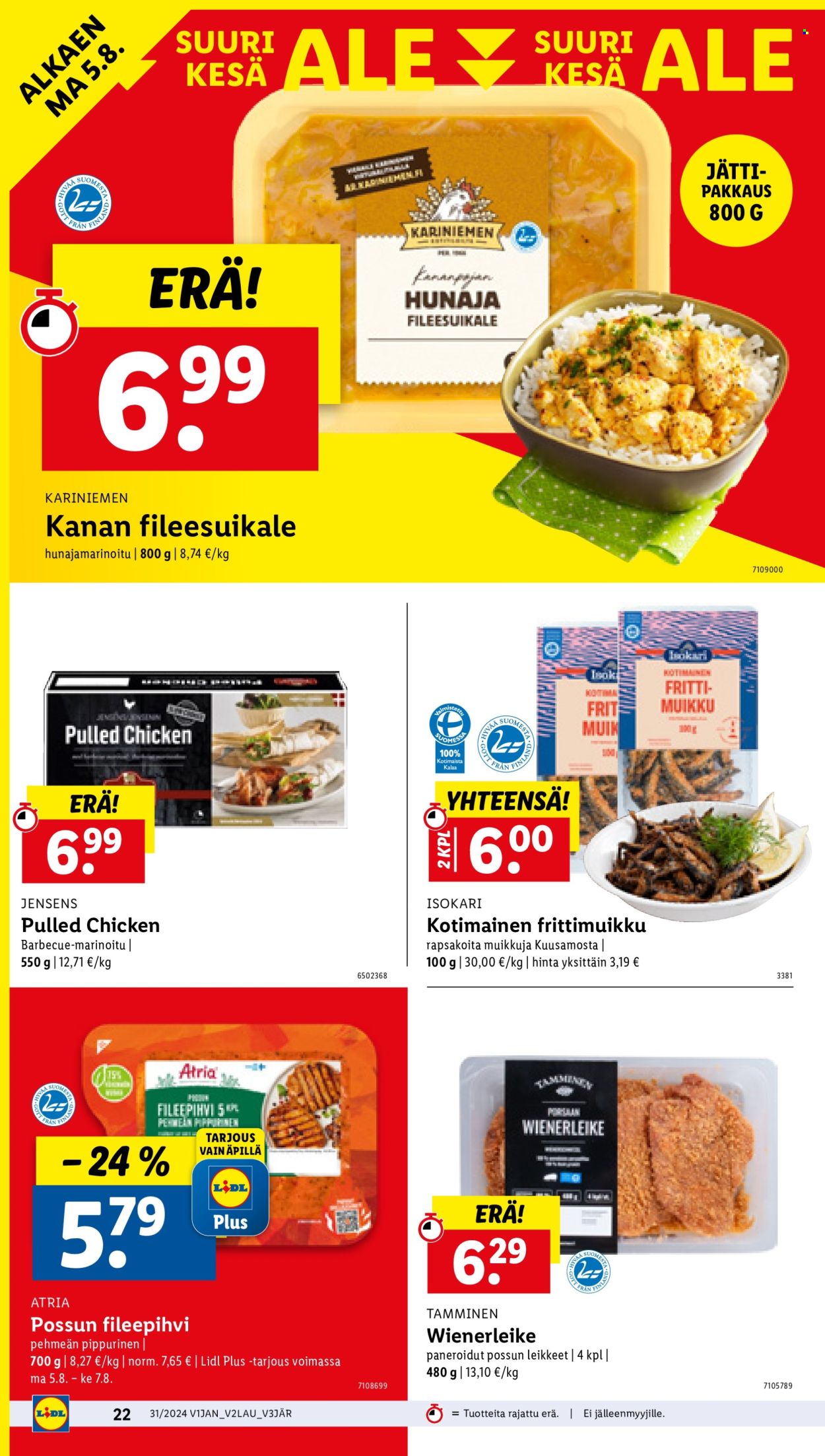Lidl tarjoukset - 01.08.2024 - 07.08.2024. Sivu 26
