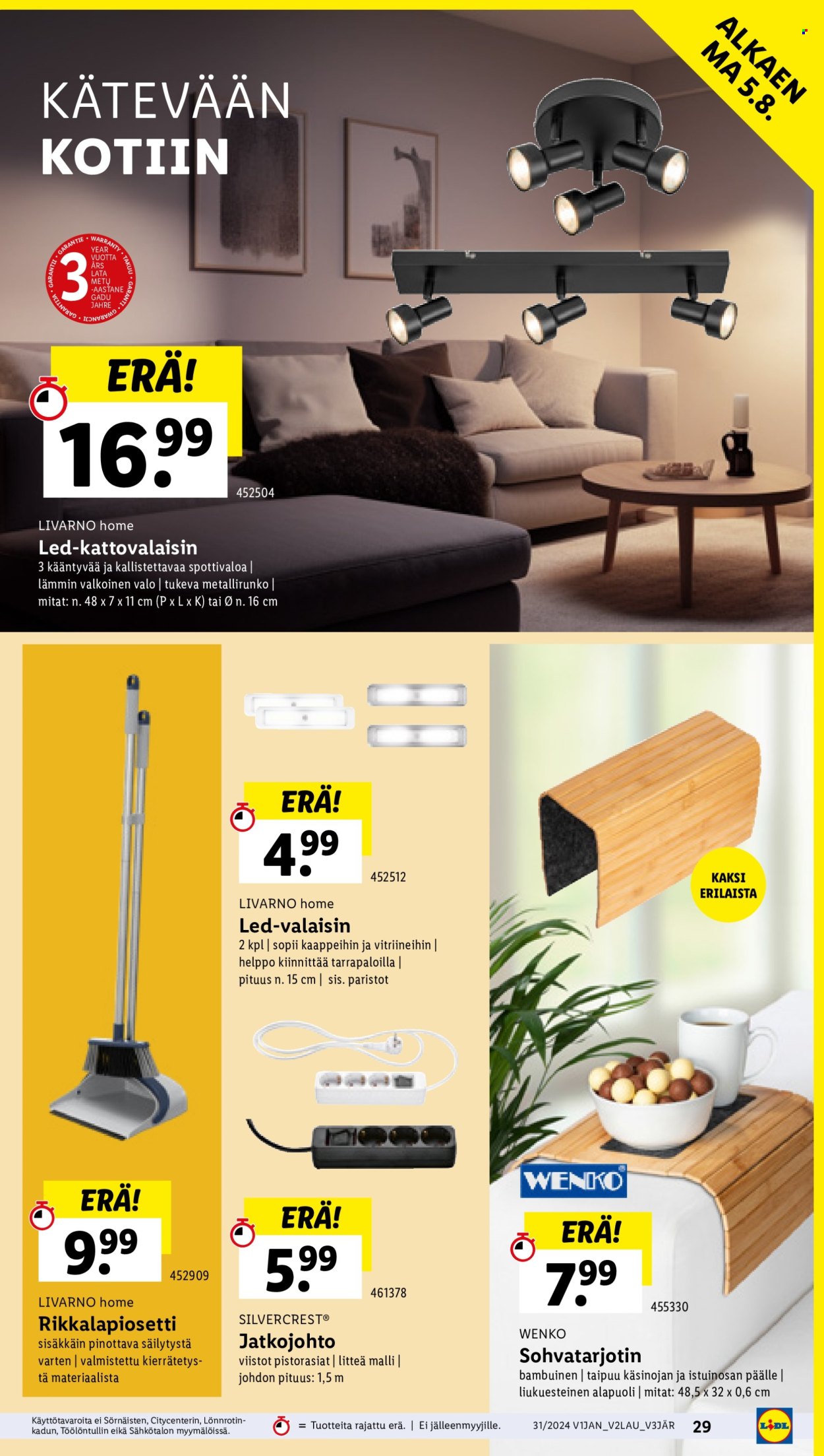 Lidl tarjoukset - 01.08.2024 - 07.08.2024. Sivu 33