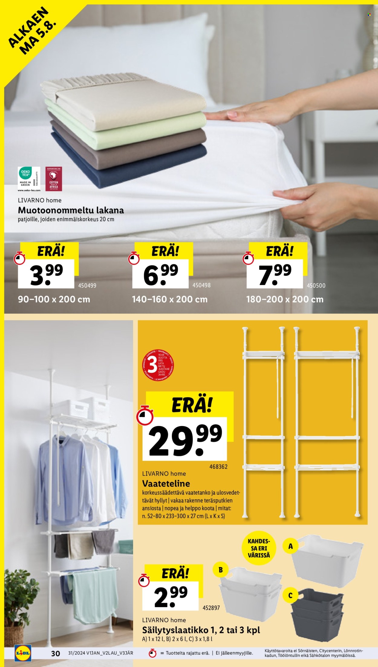 Lidl tarjoukset - 01.08.2024 - 07.08.2024. Sivu 34