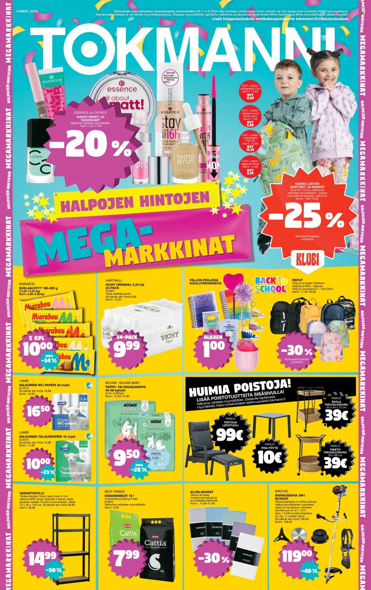 Tokmanni tarjoukset - 29.07.2024 - 04.08.2024. Sivu 1