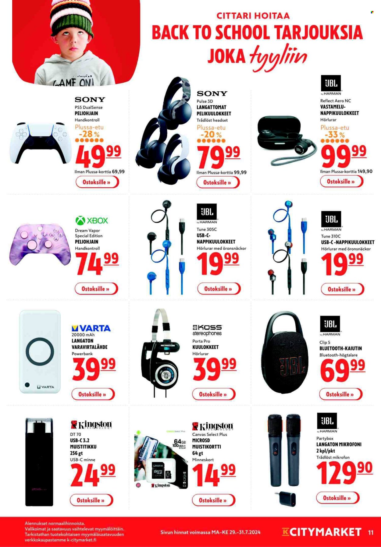 K-citymarket tarjoukset - 29.07.2024 - 31.07.2024. Sivu 11