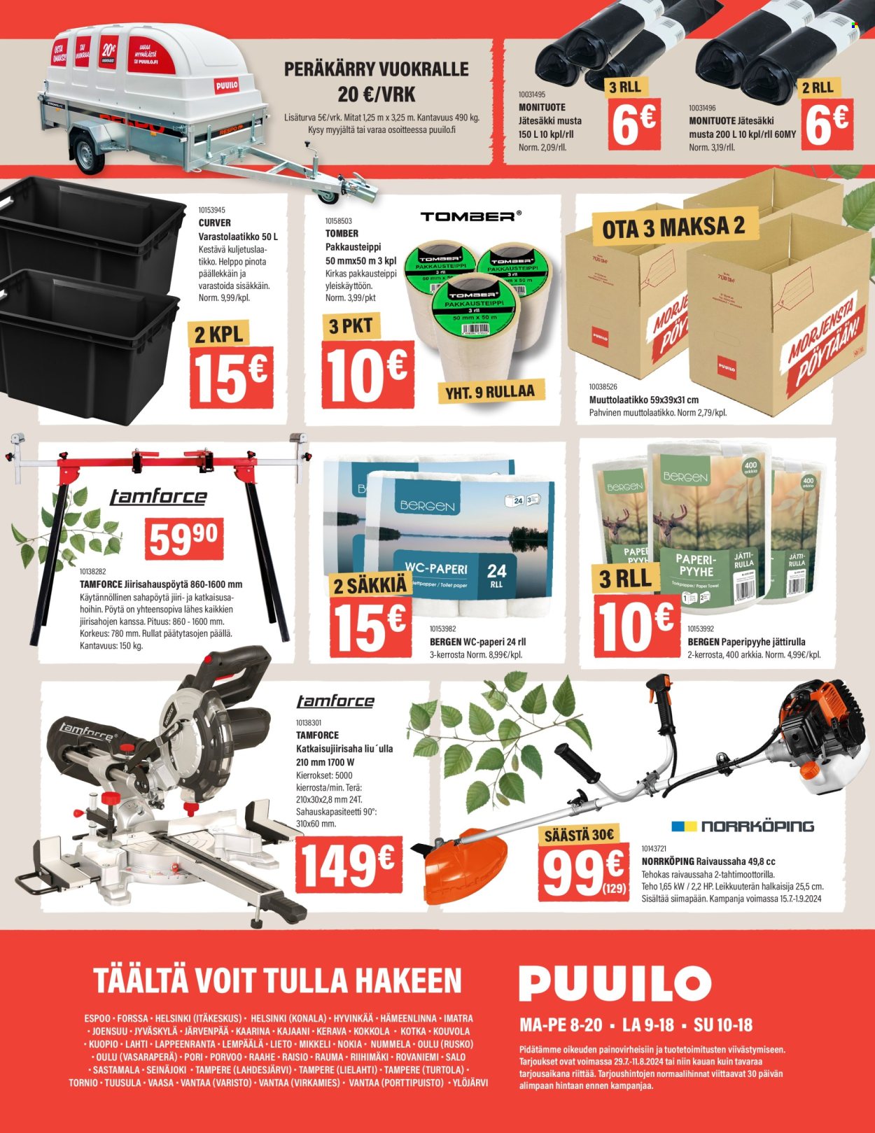 Puuilo tarjoukset - 29.07.2024 - 11.08.2024. Sivu 16