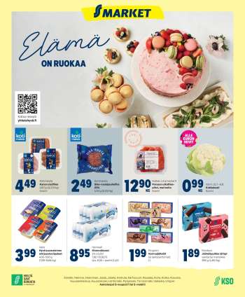 S-market tarjoukset  - 31.07.2024 - 04.08.2024.