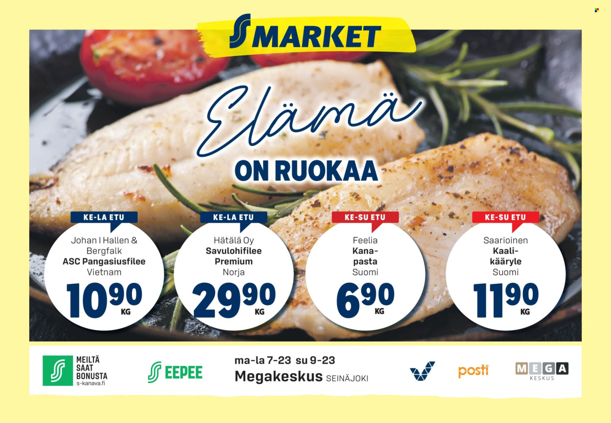 S-market tarjoukset - 31.07.2024 - 04.08.2024. Sivu 1