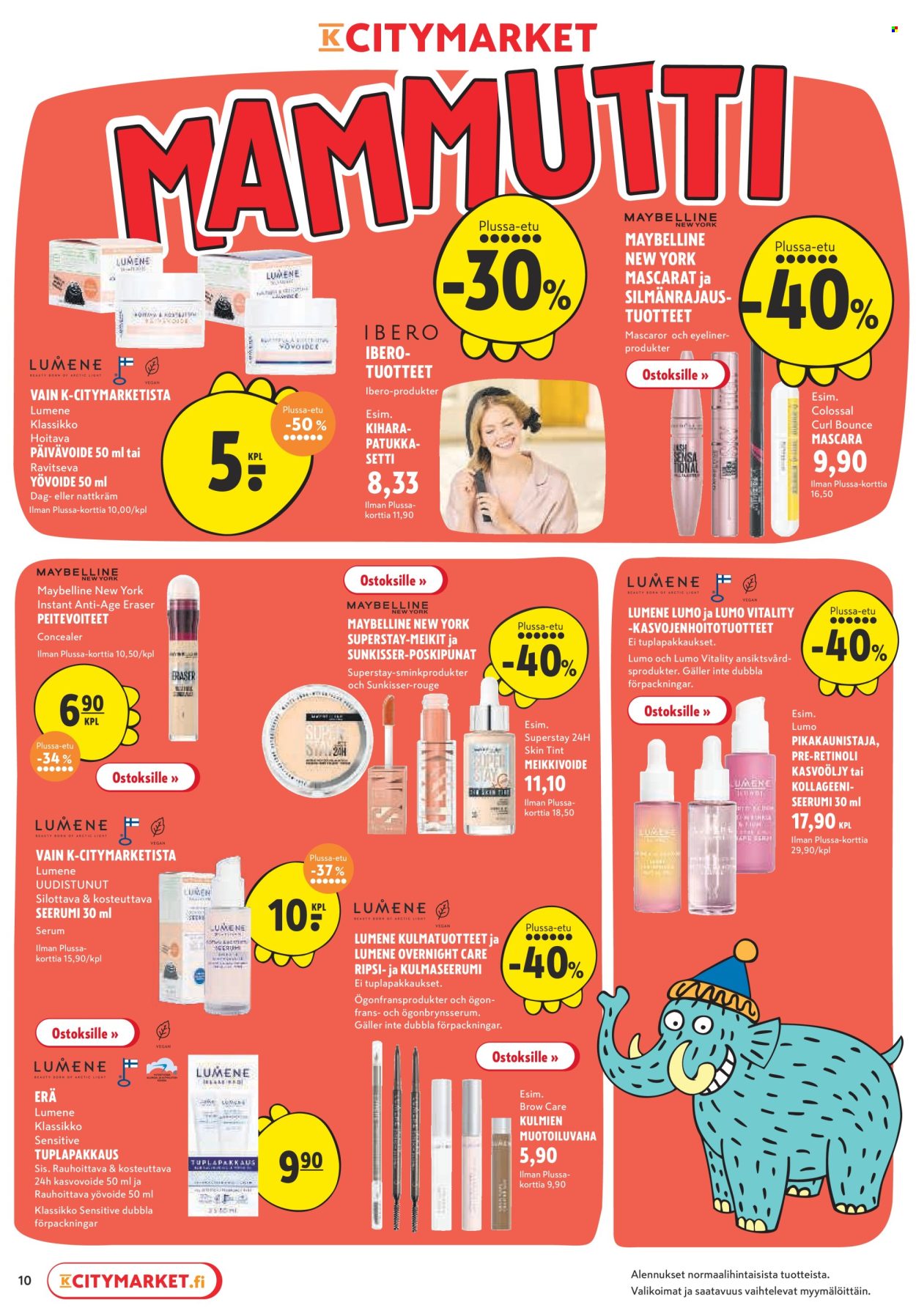 K-citymarket tarjoukset - 01.08.2024 - 11.08.2024. Sivu 10