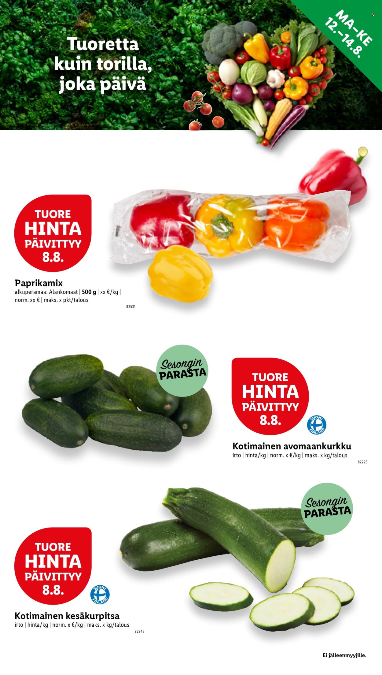 Lidl tarjoukset - 08.08.2024 - 14.08.2024. Sivu 25