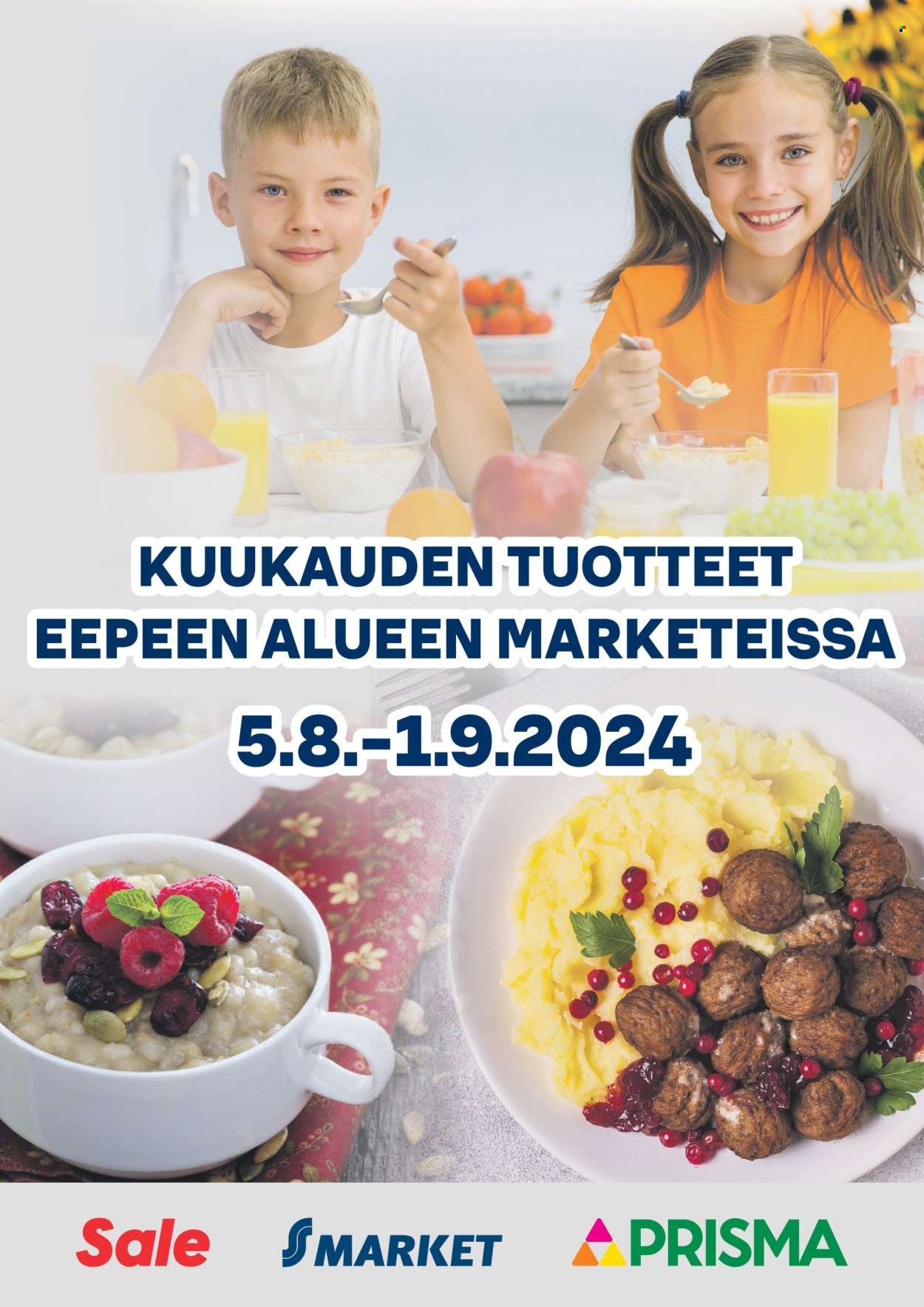 Prisma tarjoukset - 05.08.2024 - 01.09.2024. Sivu 1