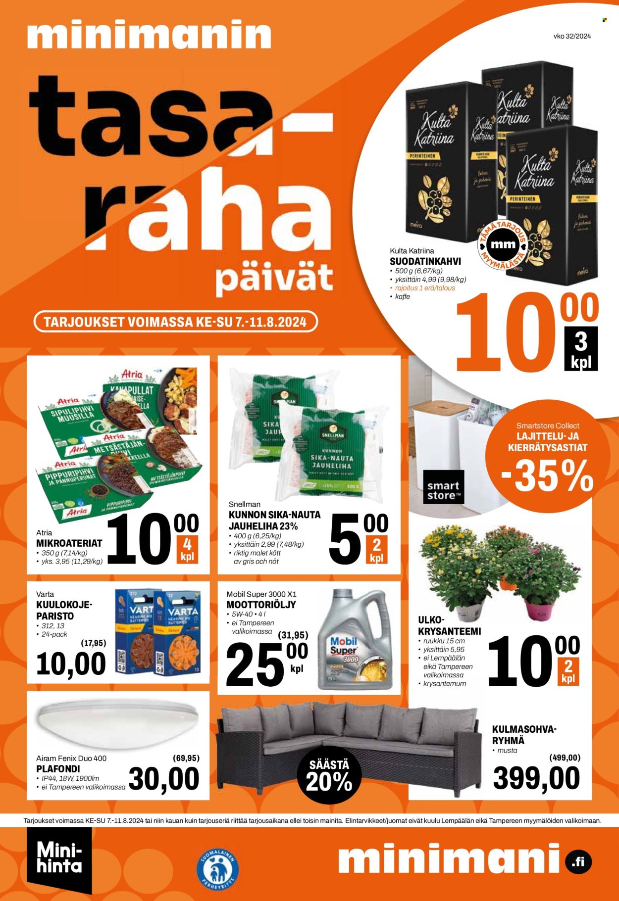 Minimani tarjoukset - 07.08.2024 - 11.08.2024. Sivu 1
