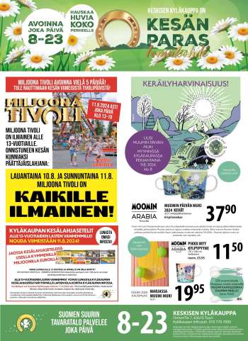 Tuuri tarjoukset  - 07.08.2024 - 13.08.2024.
