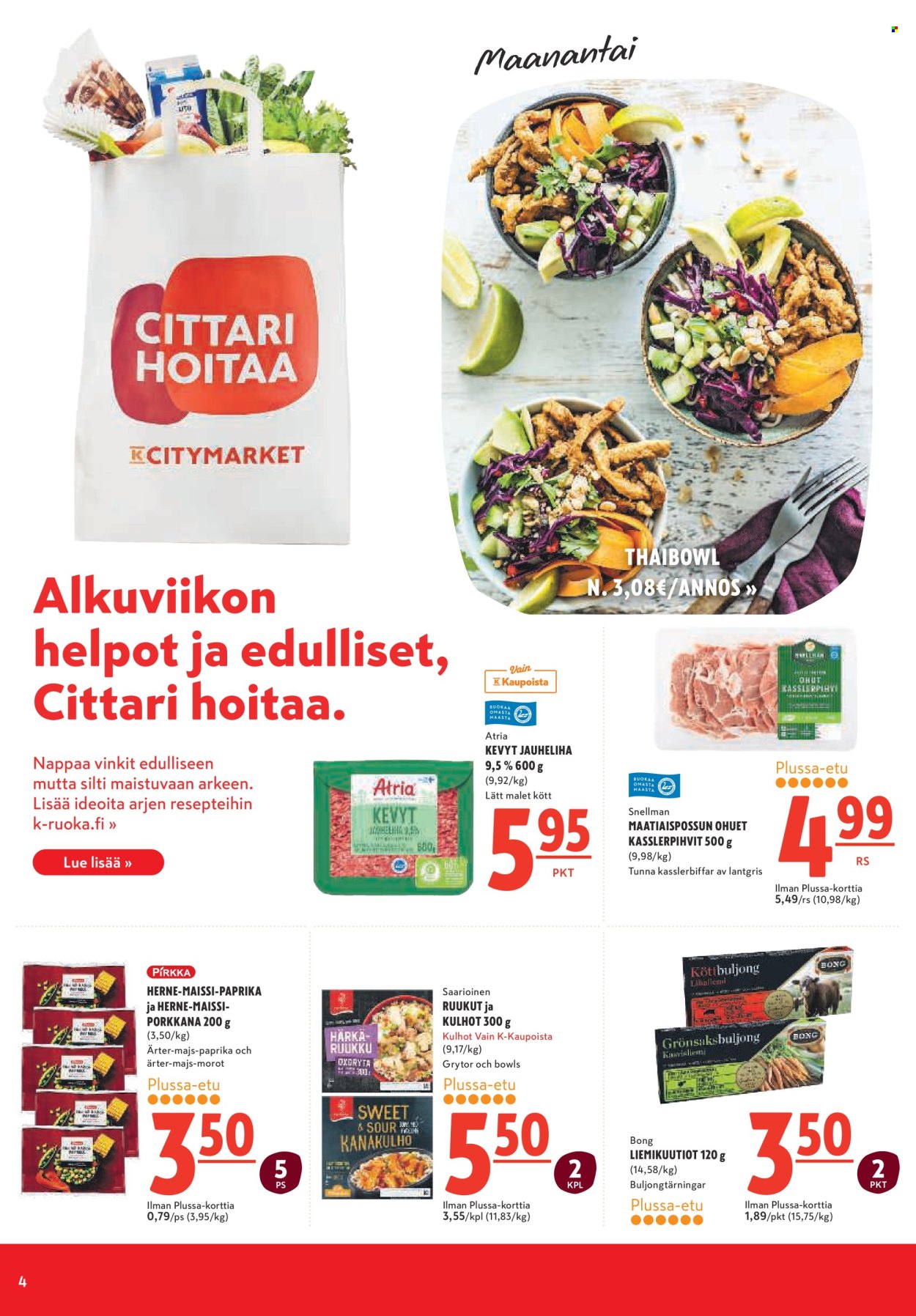 K-citymarket tarjoukset - 12.08.2024 - 21.08.2024. Sivu 4