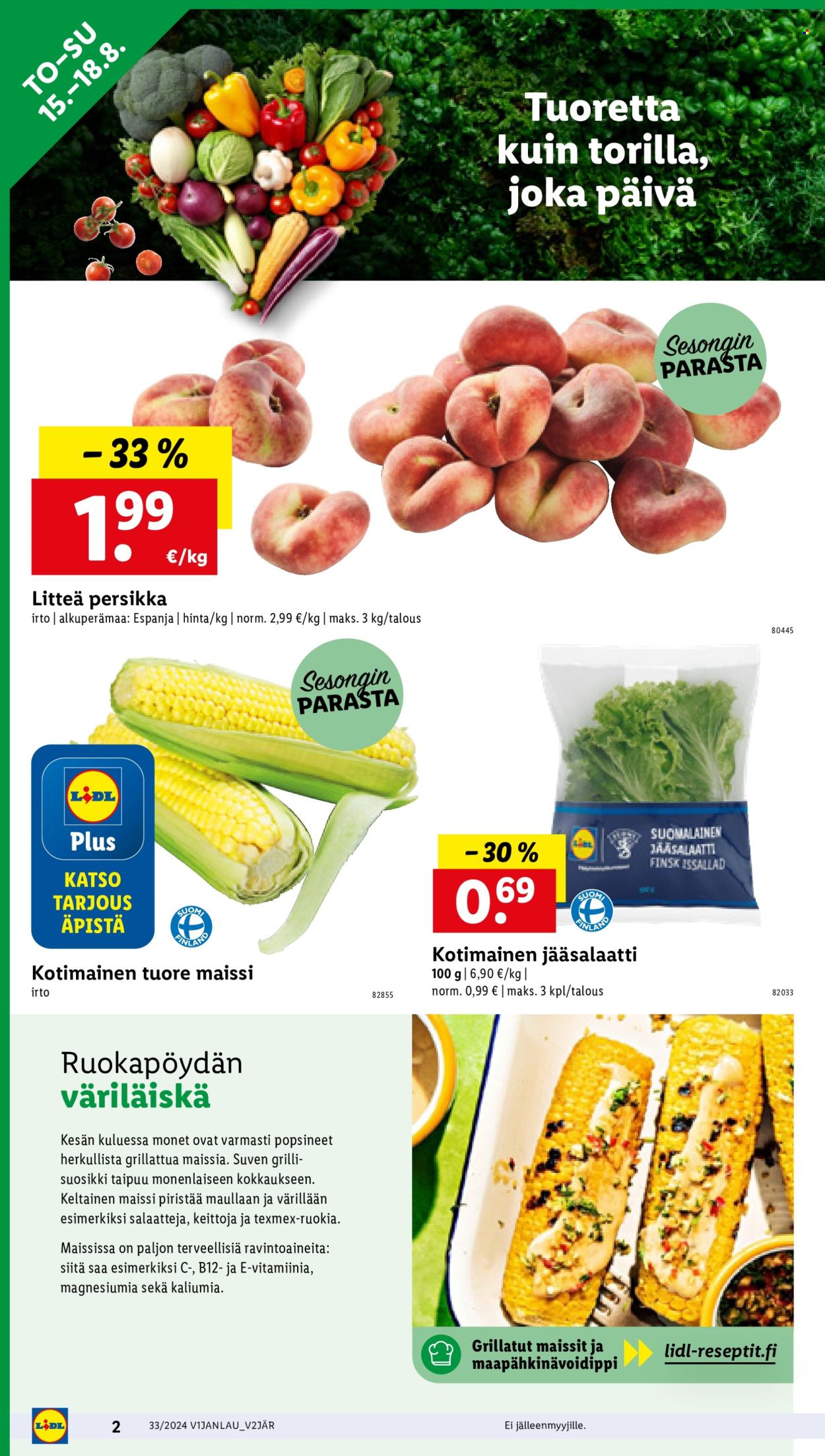 Lidl tarjoukset - 15.08.2024 - 21.08.2024. Sivu 4