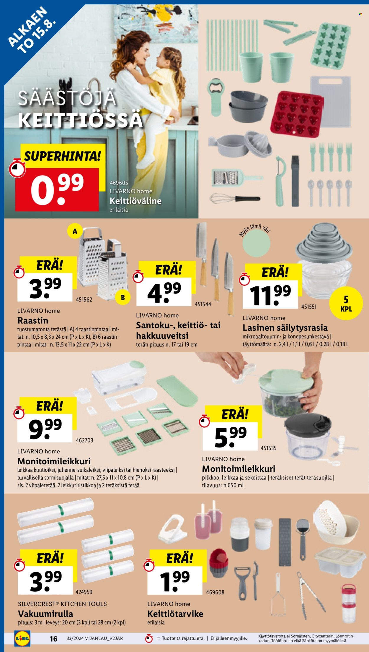 Lidl tarjoukset - 15.08.2024 - 21.08.2024. Sivu 18