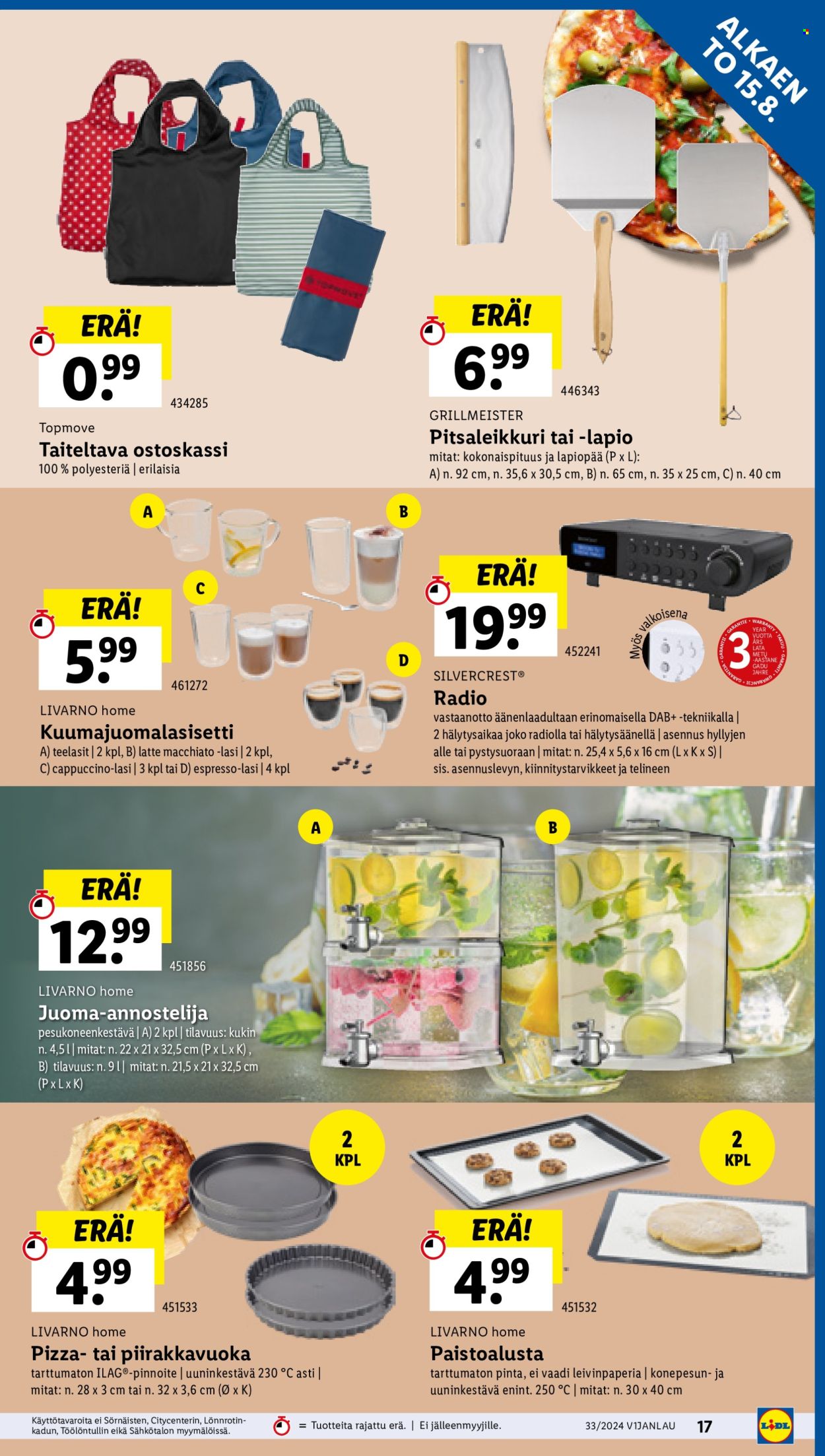Lidl tarjoukset - 15.08.2024 - 21.08.2024. Sivu 19