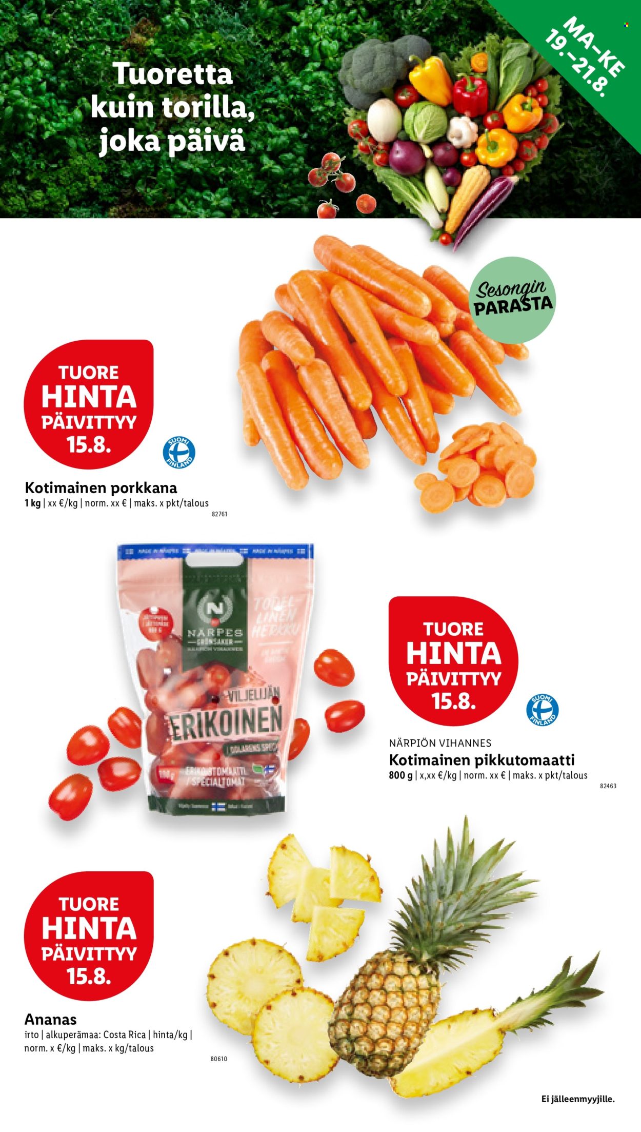 Lidl tarjoukset - 15.08.2024 - 21.08.2024. Sivu 21