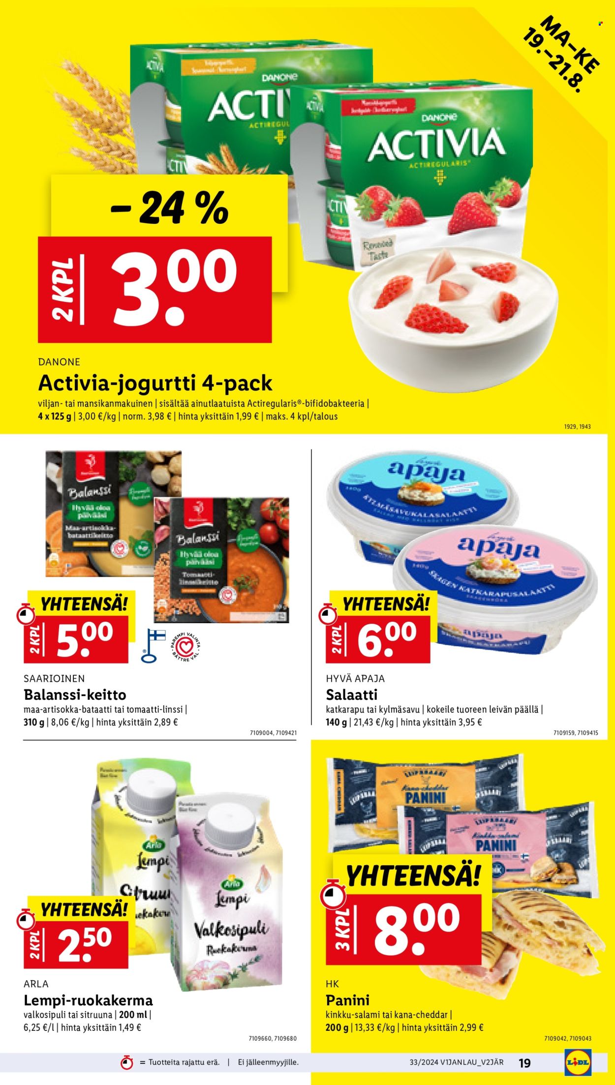 Lidl tarjoukset - 15.08.2024 - 21.08.2024. Sivu 23