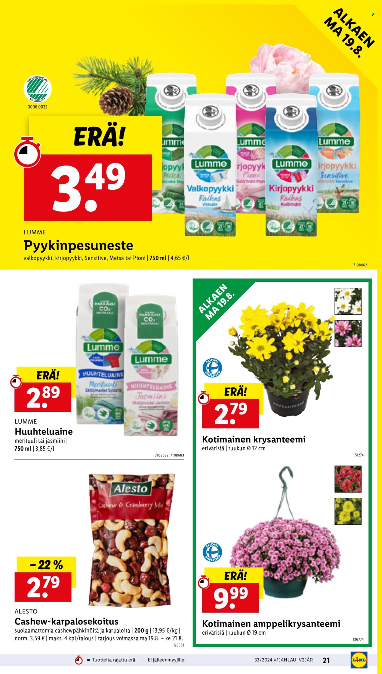 Lidl tarjoukset - 15.08.2024 - 21.08.2024. Sivu 25